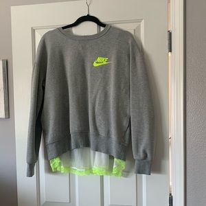 Nike Sweater with Lace Back